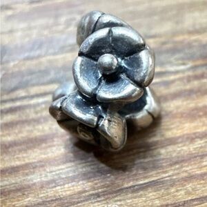 Troll bead forget me not flower bead. I have 3 available price for 1